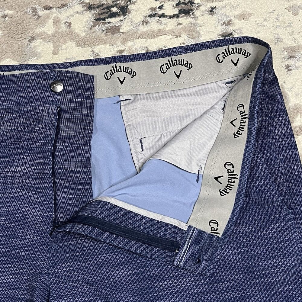 Lot Of Callaway Mens Golf Chino Shorts Sz 40 Actual Athleisure Golfing Casual - Picture 4 of 15